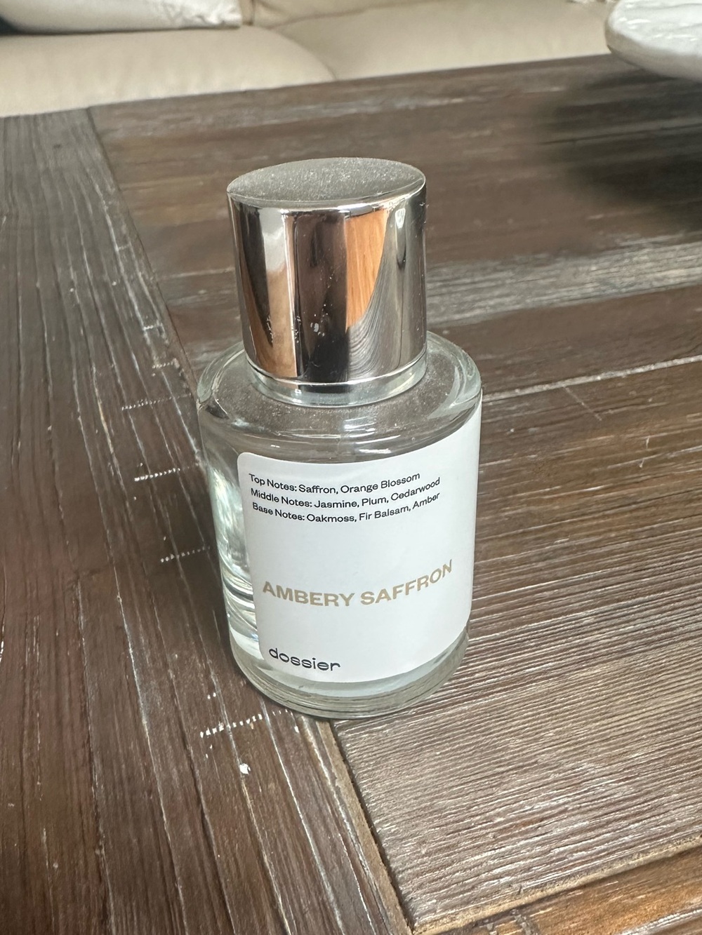 Dossier Ambery Saffron Eau de Parfum